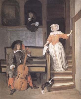 Gabriel Metsu The Cello Player (mk25)